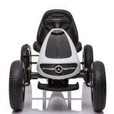 MYTS Mercedes-Benz Pedalling Go Kart Racer - White
