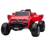 MYTS Mercedes 12V Monster Truck Kids Ride On - Red