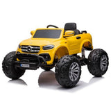 MYTS Mercedes 12V Monster Truck Kids Ride On - Yellow