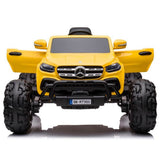 MYTS Mercedes 12V Monster Truck Kids Ride On - Yellow