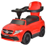 MYTS Mercedes Benz Unique Push Car w/ Canopy - Red