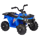 MYTS Mini ATV Boys Ride-On Quad Bikes 6V - Blue