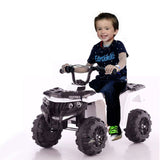 MYTS Mini ATV Kids Ride-On Quad Bikes 6V - White