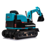 MYTS Mini Engineer Remote Control Ride-On Excavator - Blue