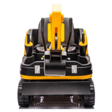MYTS Mini Engineer Remote Control Ride-On Excavator - Yellow