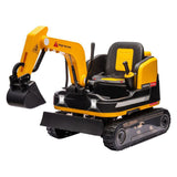 MYTS Mini Engineer Remote Control Ride-On Excavator - Yellow