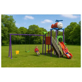 MYTS Modern Explorer Tower With 3 Swings & 2 Slides
