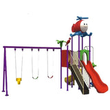 MYTS Modern Explorer Tower With 3 Swings & 2 Slides