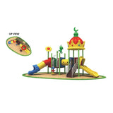 MYTS Moon Roof With Slides & Crawling & Climber For Kids