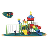 MYTS Moon Roof With Swings & Tube N Curvy Slides For Kids