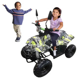 MYTS Off Road 110cc Quad Bike Camouflage Black/Yellow