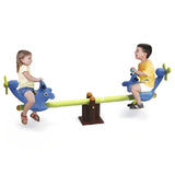 MYTS Outdoor Airplane Seesaw Spring Seesaw