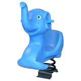 MYTS Outdoor Baby Elephant Spring Rider - Blue