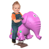 MYTS Outdoor Baby Elephant Spring Rider