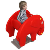 MYTS Outdoor Elephant Spring Rider - Red