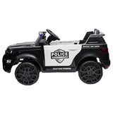 MYTS Electric Police Kids Ride-On Car 12V - Black