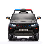 MYTS Police Cruiser Electric Kids Ride-On 12V - Black