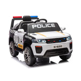 MYTS Police Cruiser For Kids 12V - White