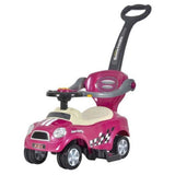 MYTS Polo Little Push Car With Handle - Purple