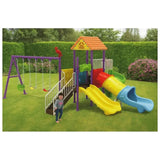 MYTS Premium Outdoor Play With 3 Swings & 3 Slides
