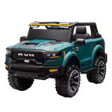 MYTS RVM Ride-On Electric Toy Truck for Kids - Green