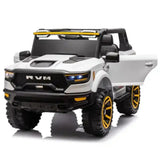 MYTS RVM Ride-On Electric Toy Truck for Kids - White