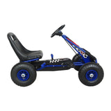 MYTS Racing Adventure Pedal Go Kart Car - Blue