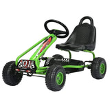 MYTS Racing Adventure Pedal Go Kart Car - Green