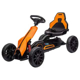 MYTS Racing Adventure Pedal Go Kart Car - Orange