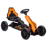 MYTS Racing Adventure Pedal Go Kart Car - Orange