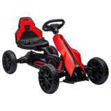 MYTS Racing Adventure Pedal Red Go Kart Car