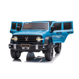 MYTS Remote Control Electric SUV Jeep With LED Lights - Blue