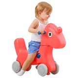 MYTS Rocking Multifunctional Horse For Kids - Red