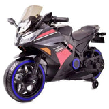 MYTS Sky Electric Kids Ride-On Motorbike 12V - Black