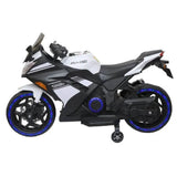 MYTS Sky Electric Kids Ride-On Motorbike 12V - White