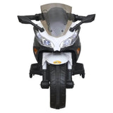 MYTS Sky Electric Kids Ride-On Motorbike 12V - White