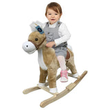 MYTS Small Rocker Horse - Beige Brown