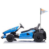MYTS Speed 7 Drifter Go Kart 24V Electric Ride On - Blue