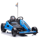 MYTS Speed 7 Drifter Go Kart 24V Electric Ride On - Blue