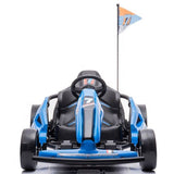MYTS Speed 7 Drifter Go Kart 24V Electric Ride On - Blue