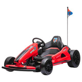 MYTS Speed 7 Drifter Go Kart 24V Electric Ride On - Red