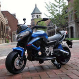 MYTS Two Wheeler Kids Rideon Motorcycle - Blue