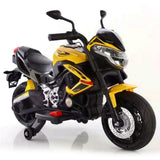 MYTS Two Wheeler Kids Rideon Motorcycle - Yellow