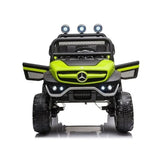 MYTS UTV Mercedes-Benz Unimog Lights Ride-On Car 12V - Green