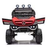MYTS UTV Mercedes-Benz Unimog Lights Ride-On Car 12V - Red