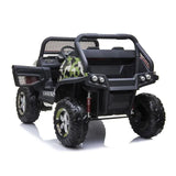MYTS UTV Mercedes-Benz Unimog Ride-On Car 12V - Army Green