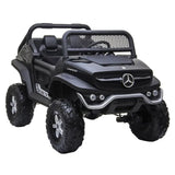 MYTS UTV Mercedes-Benz Unimog Ride-On Car 12V - Black