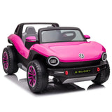 MYTS Volkswagen Huffy E Buggy Electric 12V Ride On - Pink