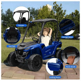 MYTS Yamaha UTV Boys Rideon Buggy 12V - Blue