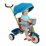 MYTS 3-In-1 Kids Cocomelon Tricycle With Parent Push Handle And Canopy